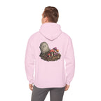 Mushroom Skull Hoodie — Gothic Mushroom Graveyard RIP Pullover