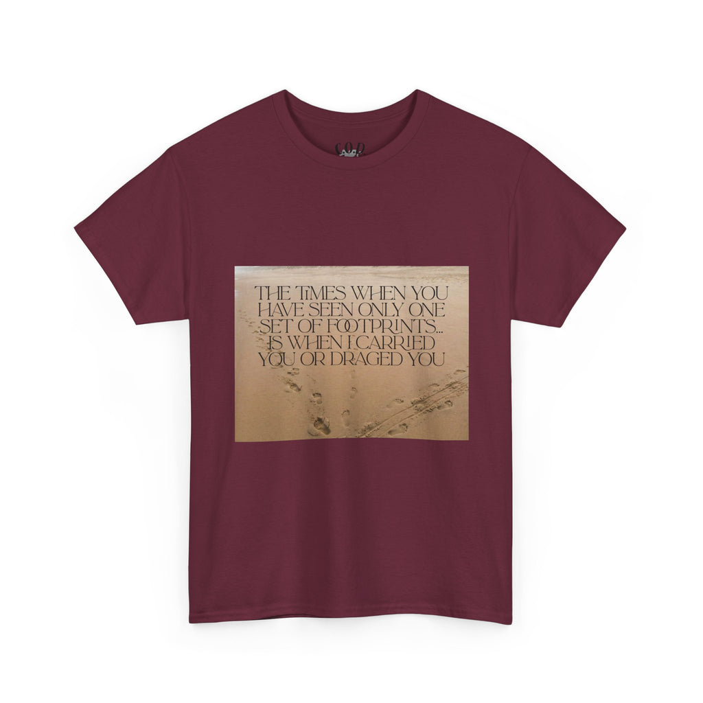Foot Prints in the Sand | Faith with a Twist