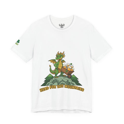 Dragon Hiking Cart tee | Head For The Mountains T-Shirt