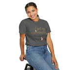 T-Shirt — “I Get My Popcorn From The Apricot Tree” Script Graphic Tee | Hymns | LDS |
