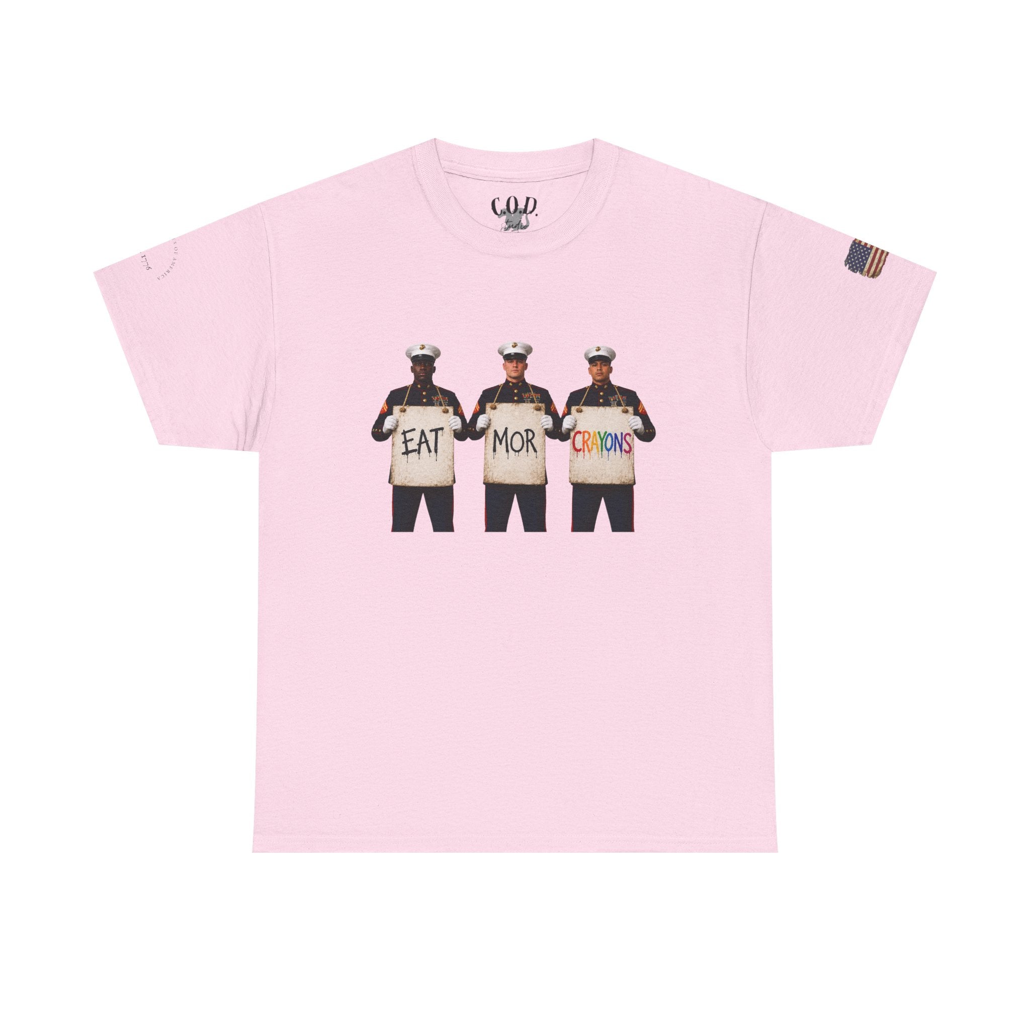T‑Shirt — 'Eat Mor Crayons