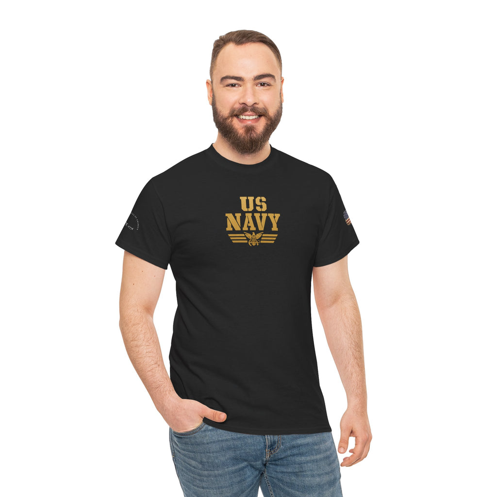 US Navy 'Shore Leave Today, Safety Brief Tomorrow' Graphic Tee