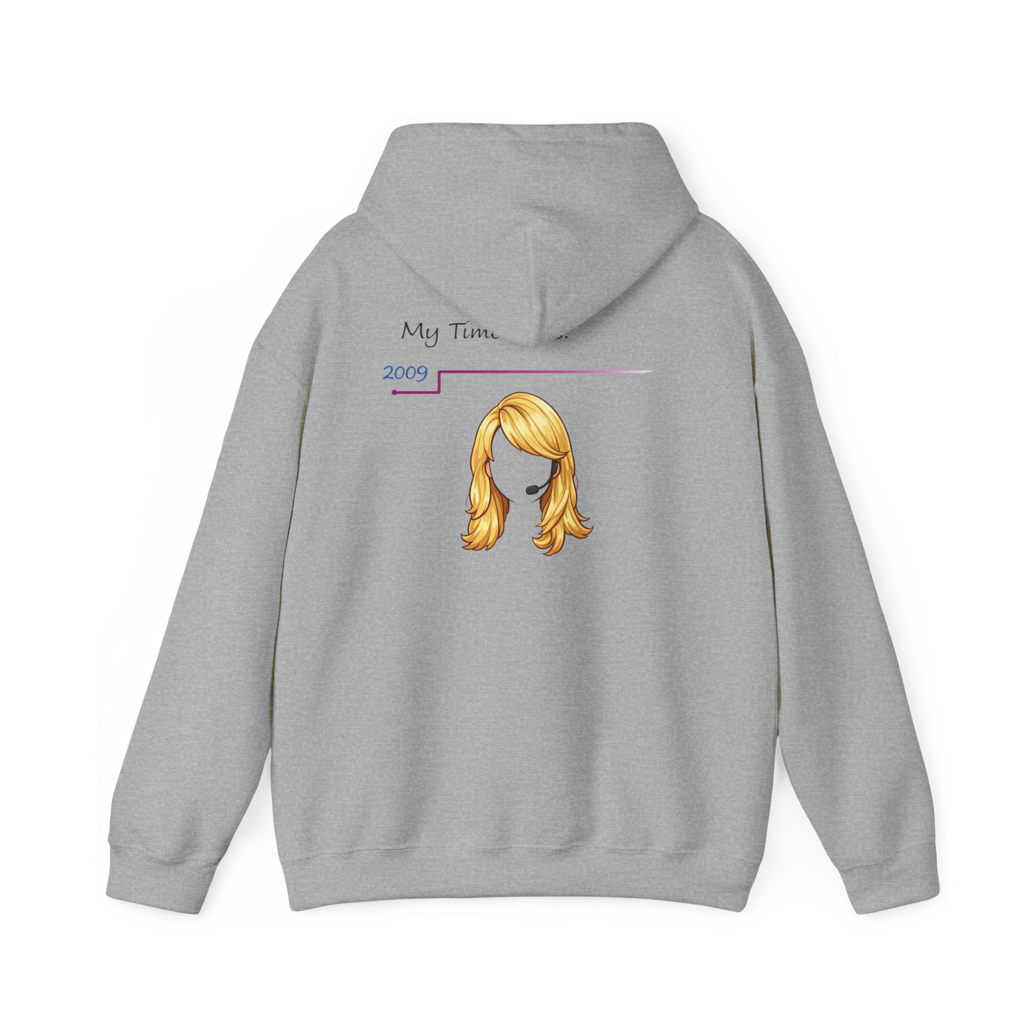Timeline Hair Illustration Hooded Sweatshirt | Mandela Effect | Britney