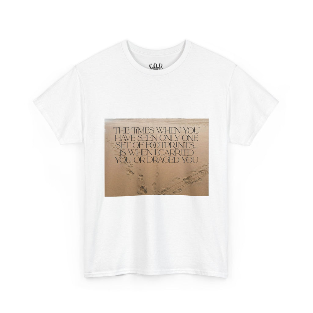 Foot Prints in the Sand | Faith with a Twist