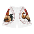 Rooster Hustle Basketball Shorts – Muscle Rooster Graphic AOP Athletic Shorts