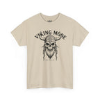 Viking Mode Skull Viking T-shirt | Norse Helmet Skull Graphic Tee