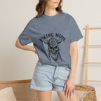 Viking Mode Skull Viking T-shirt | Norse Helmet Skull Graphic Tee