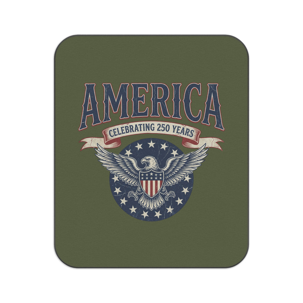 America 250th Celebration Picnic Blanket — Patriotic Eagle Picnic Mat