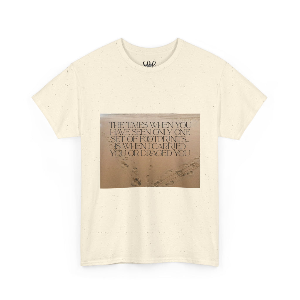 Foot Prints in the Sand | Faith with a Twist