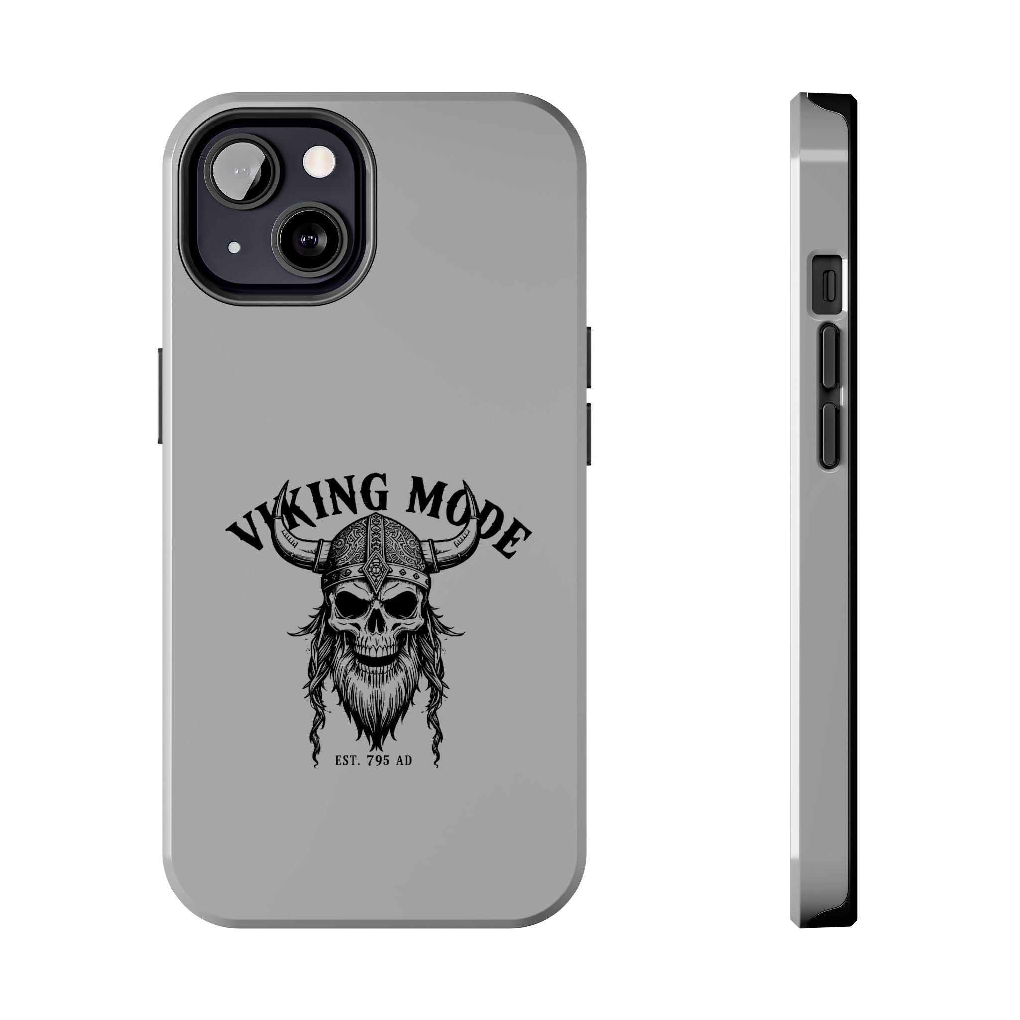 Viking Mode Skull Helmet phone case | Nordic warrior, est. 795 AD