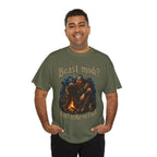 Viking Campfire T-Shirt — "Beast mode? Don’t make me laugh" Graphic Tee