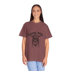 Viking Mode Skull Viking T-shirt | Norse Helmet Skull Graphic Tee