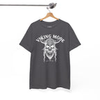 Viking Mode Skull Viking T-shirt | Norse Helmet Skull Graphic Tee