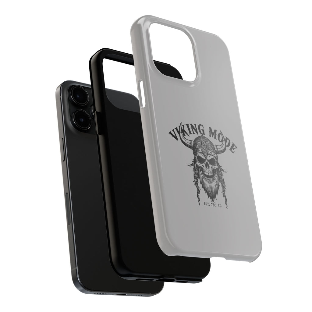 Viking Mode Skull Helmet phone case | Nordic warrior, est. 795 AD