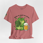 Stop & Smell the Hops Frog T-Shirt | Beer Brewing Graphic Tee