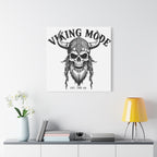 Viking Mode Skull Helmet Matte Canvas