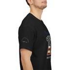 1776 American Flag Tee — "Home of the Free, Because of the Brave" Patriotic T-Shirt