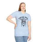 Viking Mode T-Shirt — Skull Horned Helmet Graphic