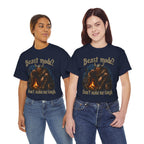 Viking Campfire T-Shirt — "Beast mode? Don’t make me laugh" Graphic Tee