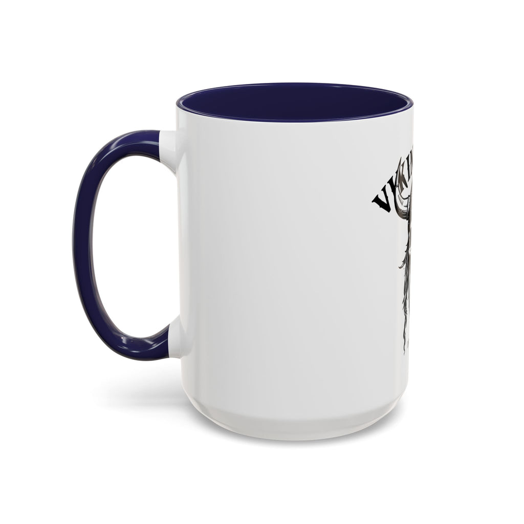 Viking Mode Skull Viking Mug | Accent Coffee Mug 11oz 15oz