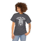 Viking Mode Skull Viking T-shirt | Norse Helmet Skull Graphic Tee