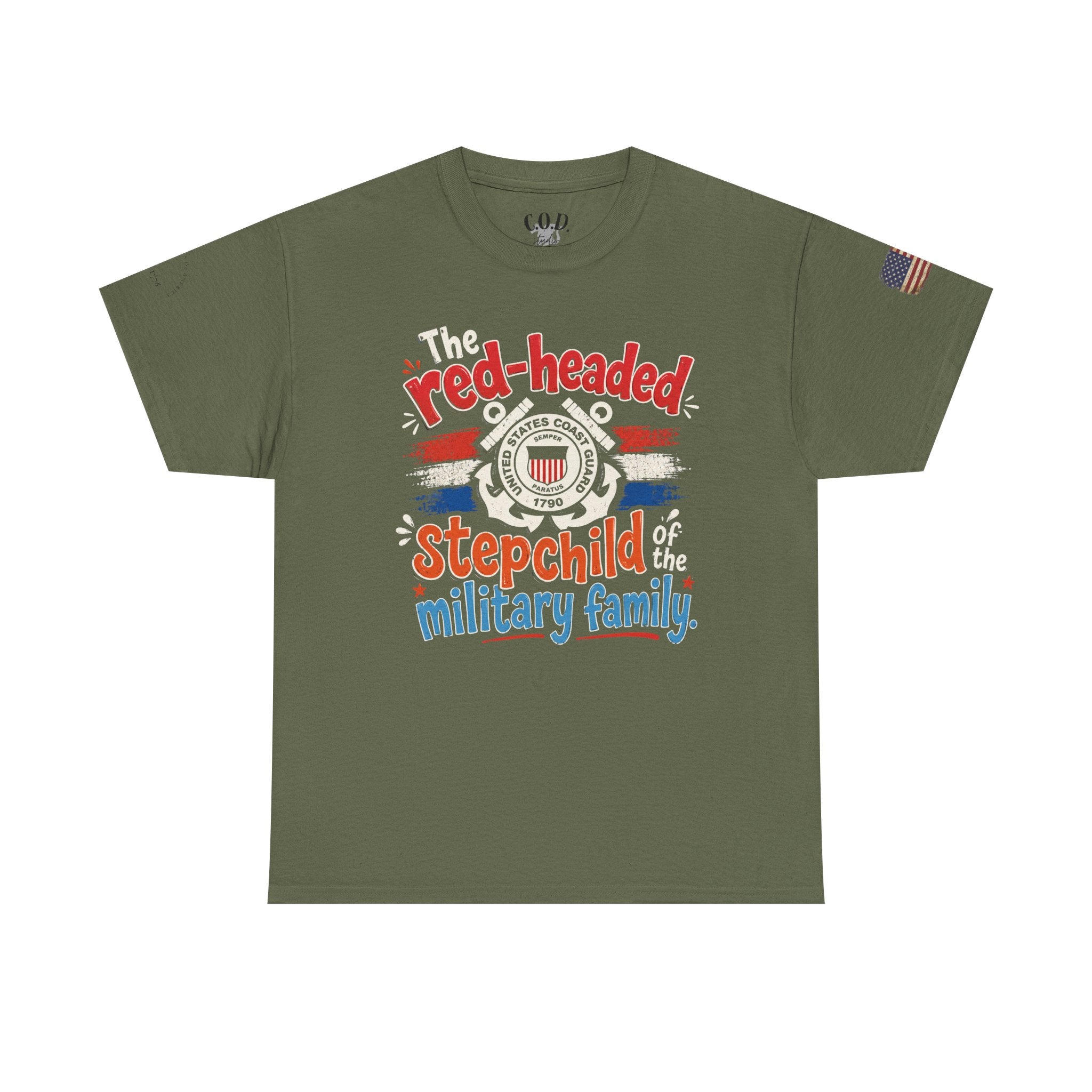 United States Coast Guard: The Red-Headed Stepchild of the Military Family T-Shirt