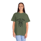 Viking Mode Skull Viking T-shirt | Norse Helmet Skull Graphic Tee