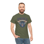 America Patriotic T‑Shirt – "America Celebrating 250 Years" Eagle Emblem