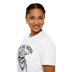 Viking Mode T-Shirt — Skull Horned Helmet Graphic
