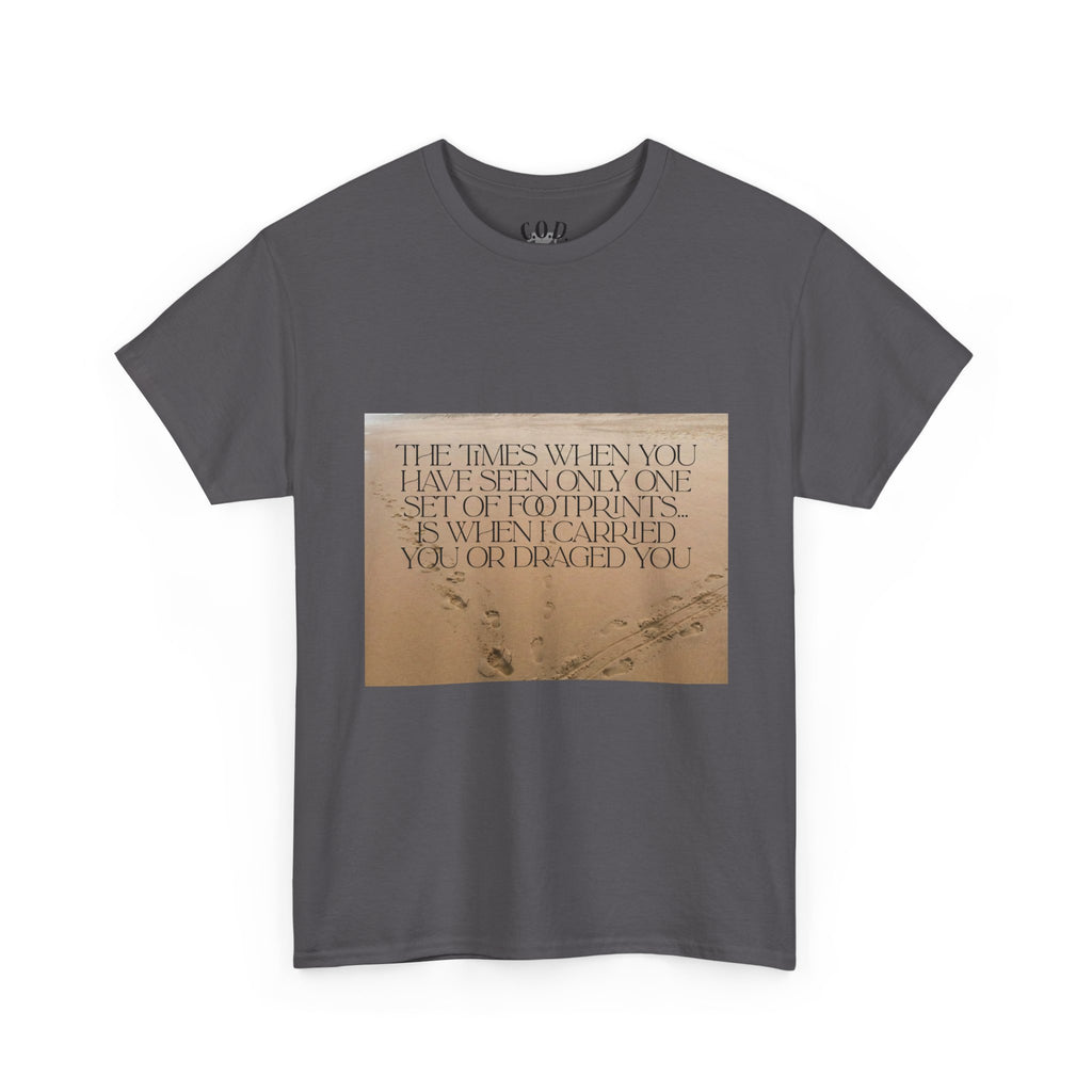 Foot Prints in the Sand | Faith with a Twist