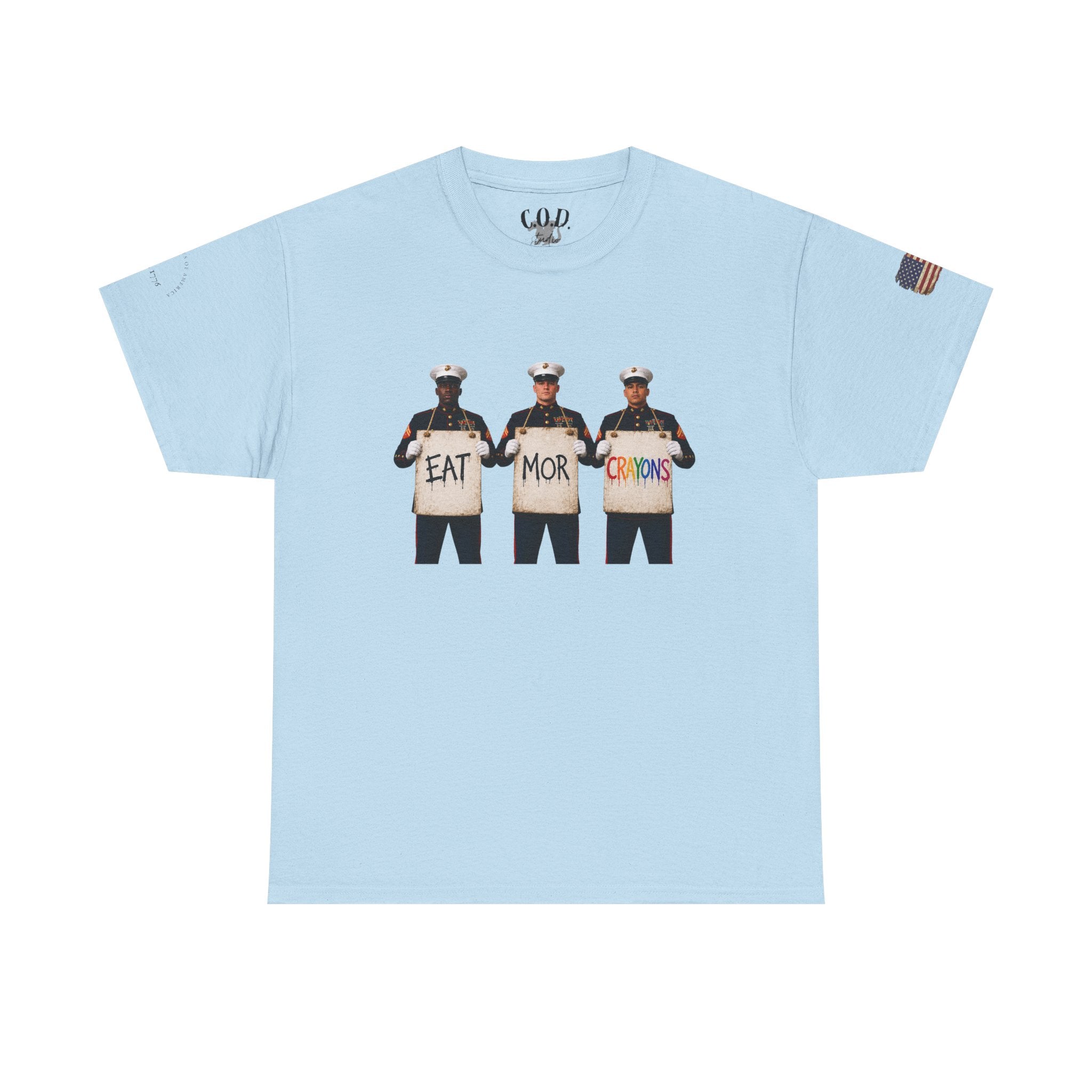 T‑Shirt — 'Eat Mor Crayons