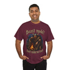 Viking Campfire T-Shirt — "Beast mode? Don’t make me laugh" Graphic Tee
