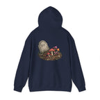 Mushroom Skull Hoodie — Gothic Mushroom Graveyard RIP Pullover