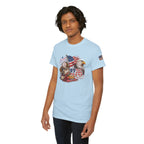 Patriotic Eagle American Flag T-Shirt — USA 1776 Military Tribute Tee