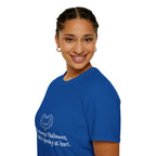 Halloween Bat Heart T-Shirt — "It's Always Halloween If You're Spooky at Heart"