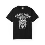 Viking Mode T-Shirt — Skull Viking Helmet Graphic Tee