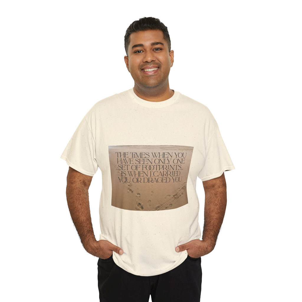 Foot Prints in the Sand | Faith with a Twist