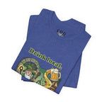 Drink local, Drink well T-Shirt | St. Patrick's Day Wizard beer design