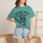 Viking Mode T-Shirt — Skull Viking Helmet Graphic Tee