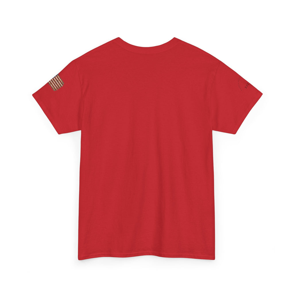 1776 American Flag Tee — "Home of the Free, Because of the Brave" Patriotic T-Shirt