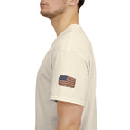 Patriotic Eagle American Flag T-Shirt — USA 1776 Military Tribute Tee