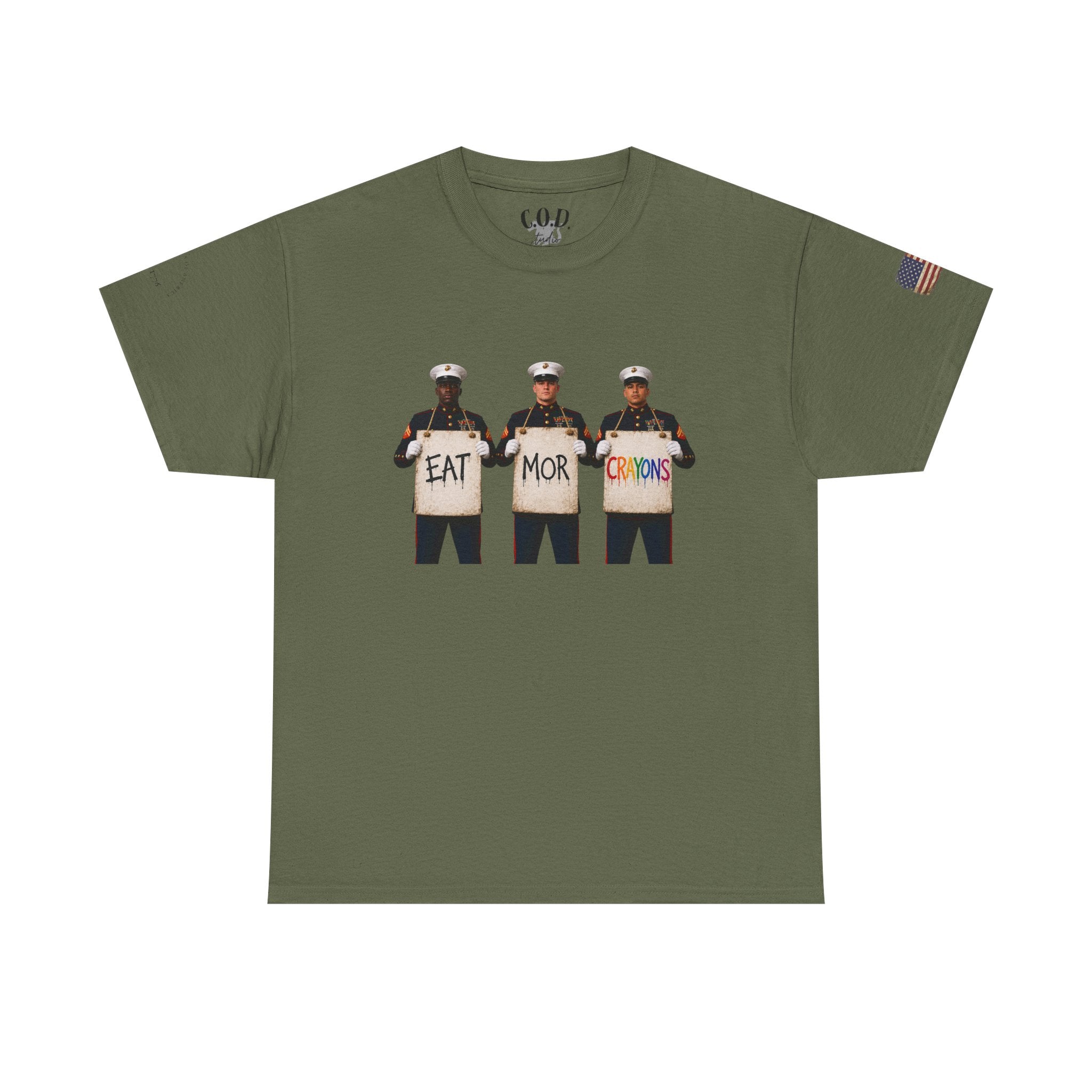 T‑Shirt — 'Eat Mor Crayons