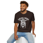 Viking Mode T-Shirt — Skull Horned Helmet Graphic