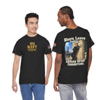 US Navy 'Shore Leave Today, Safety Brief Tomorrow' Graphic Tee