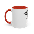 Viking Mode Skull Viking Mug | Accent Coffee Mug 11oz 15oz