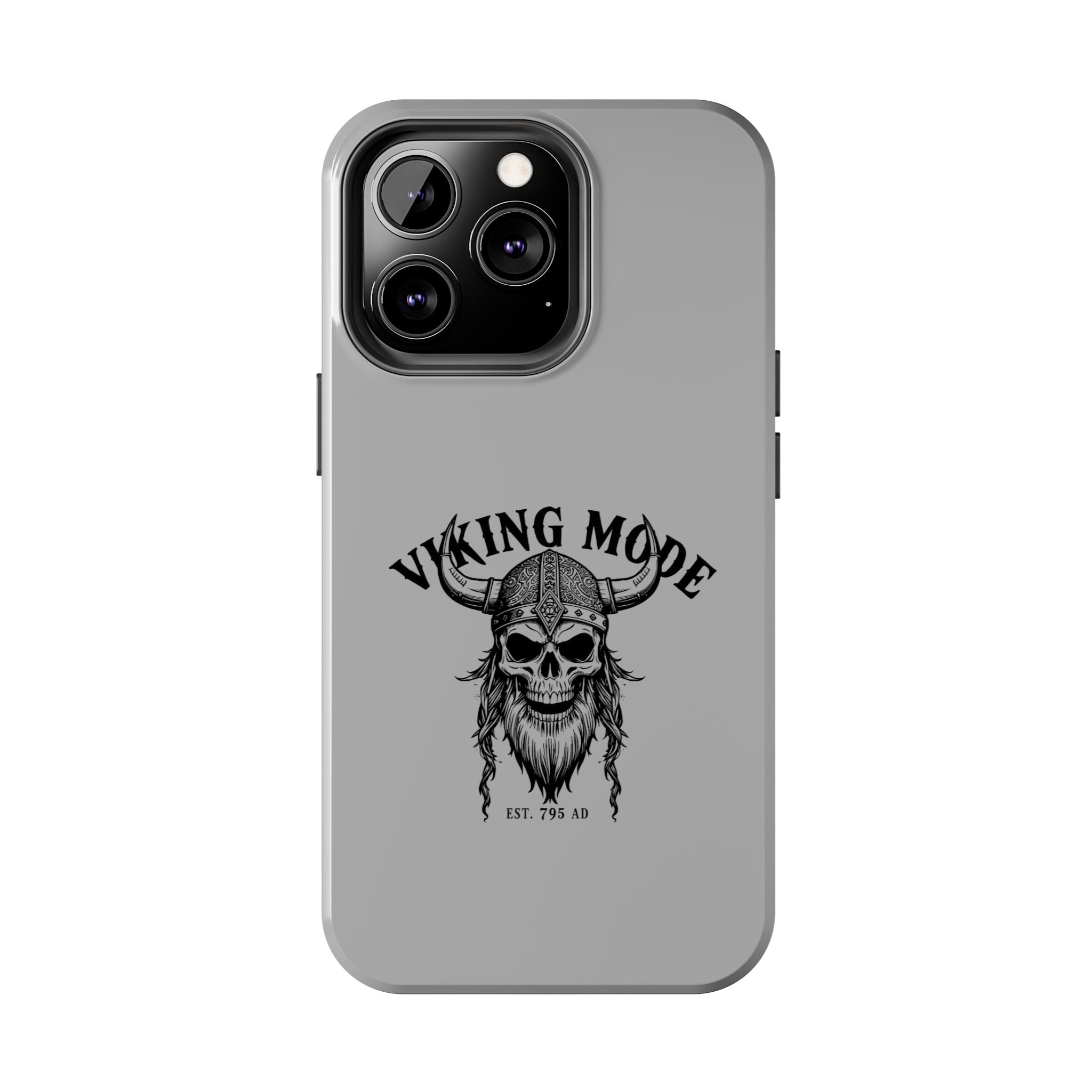 Viking Mode Skull Helmet phone case | Nordic warrior, est. 795 AD