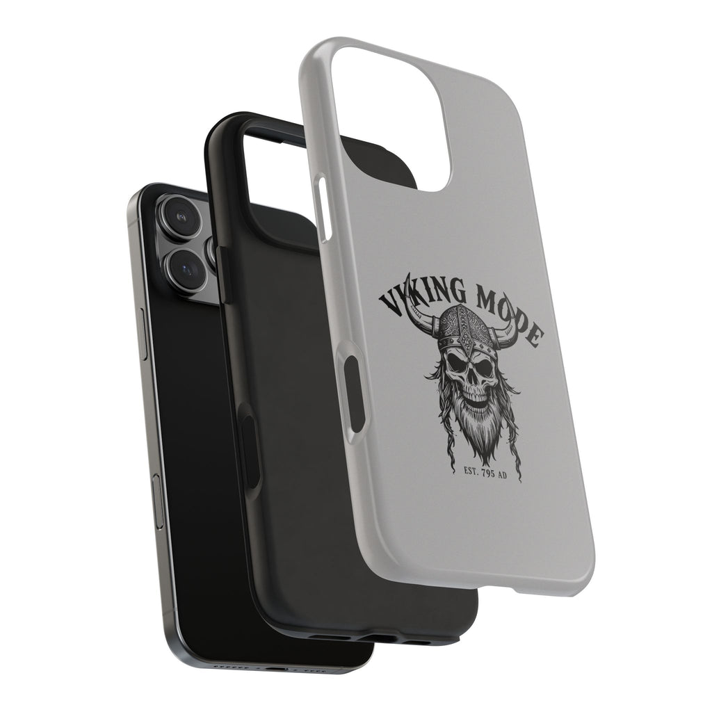 Viking Mode Skull Helmet phone case | Nordic warrior, est. 795 AD