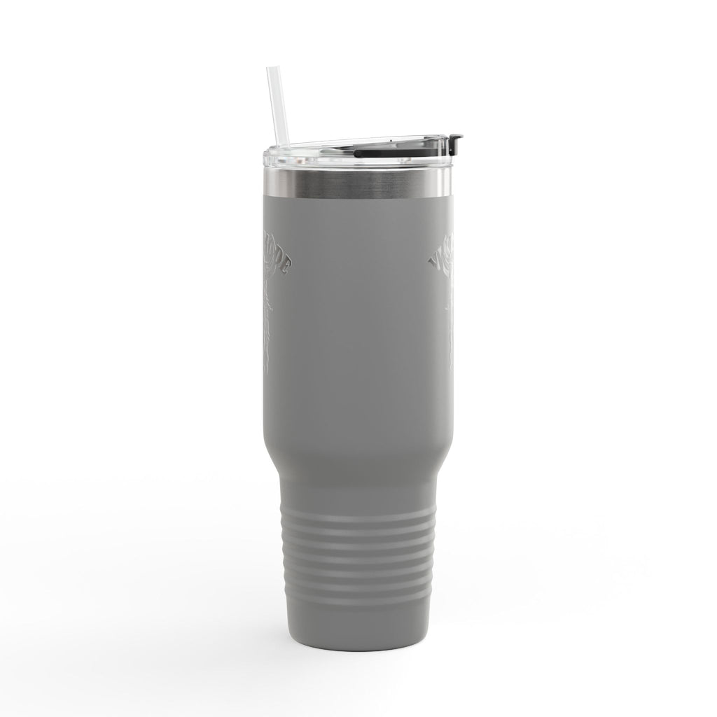 Viking Mode Skull helmet travel mug | 40oz insulated travel mug
