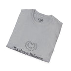 Halloween Bat Heart T-Shirt — "It's Always Halloween If You're Spooky at Heart"