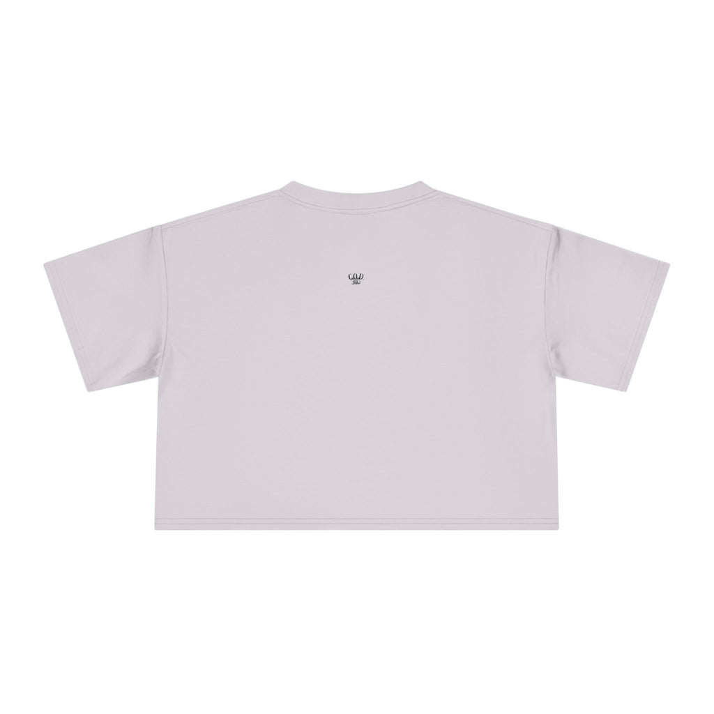 USA Tie-Dye Puff Letter Crop Tee